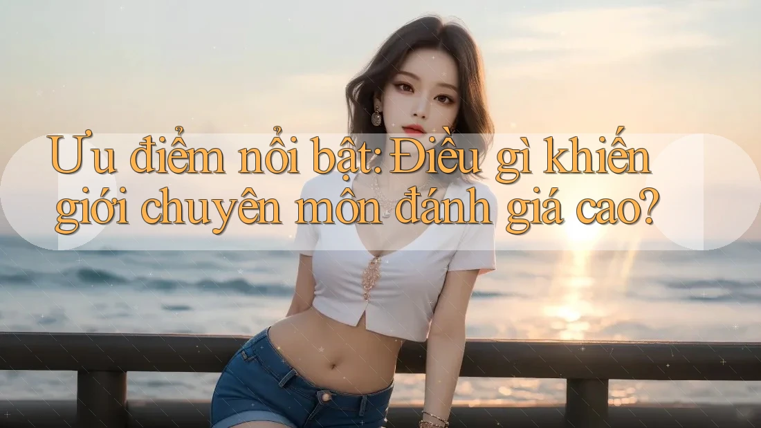 Ưu điểm nổi bật: Điều gì khiến giới chuyên môn đánh giá cao? Ưu điểm nổi bật: Điều gì khiến giới chuyên môn đánh giá cao?