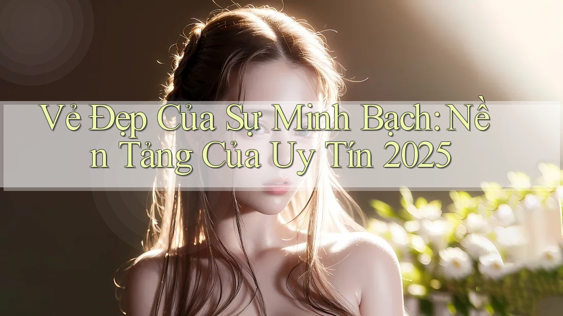Vẻ Đẹp Của Sự Minh Bạch: Nền Tảng Của Uy Tín 2025 Vẻ Đẹp Của Sự Minh Bạch: Nền Tảng Của Uy Tín 2025