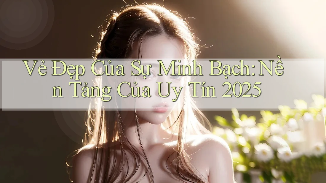 Vẻ Đẹp Của Sự Minh Bạch: Nền Tảng Của Uy Tín 2025 Vẻ Đẹp Của Sự Minh Bạch: Nền Tảng Của Uy Tín 2025