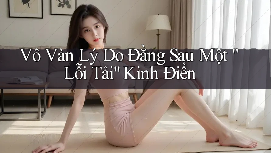 Vô Vàn Lý Do Đằng Sau Một “Lỗi Tải” Kinh Điển Vô Vàn Lý Do Đằng Sau Một “Lỗi Tải” Kinh Điển