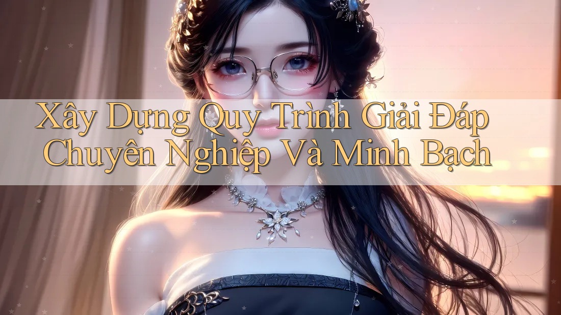 Xây Dựng Quy Trình Giải Đáp Chuyên Nghiệp Và Minh Bạch Xây Dựng Quy Trình Giải Đáp Chuyên Nghiệp Và Minh Bạch