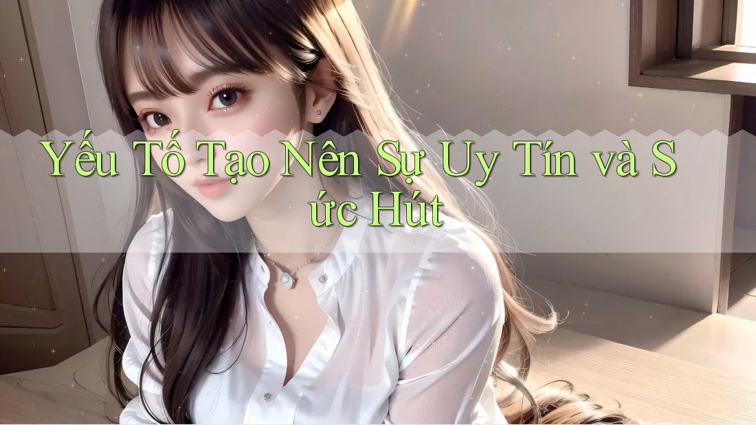 Yếu Tố Tạo Nên Sự Uy Tín và Sức Hút Yếu Tố Tạo Nên Sự Uy Tín và Sức Hút